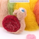Vorschaubild Trocken-Filzen Komplett-Bastelset inkl. 8 Farben