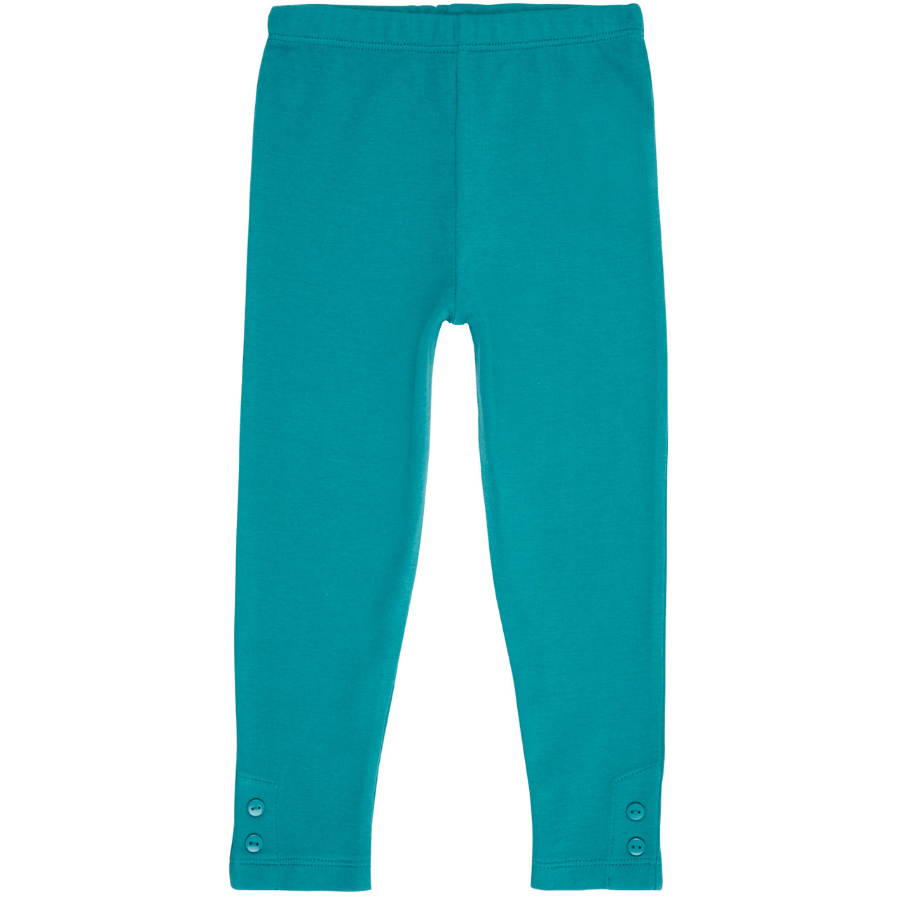 Uni Leggings 2 Knöpfen Beinabschluss