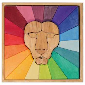 Bauspiel Regenbogenlöwe – 27 Teile