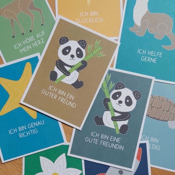 Affirmationskarten zum Prickeln – 25 Stück