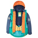 Vorschaubild Schneejacke Retro-Motive gefüttert