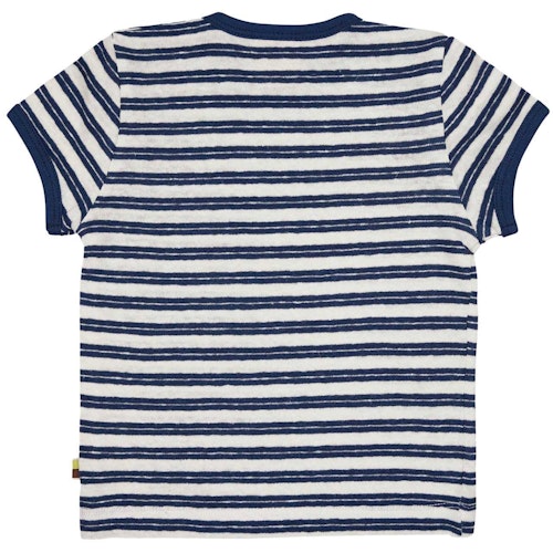 Leichtes Leinen Shirt kurzarm Streifen