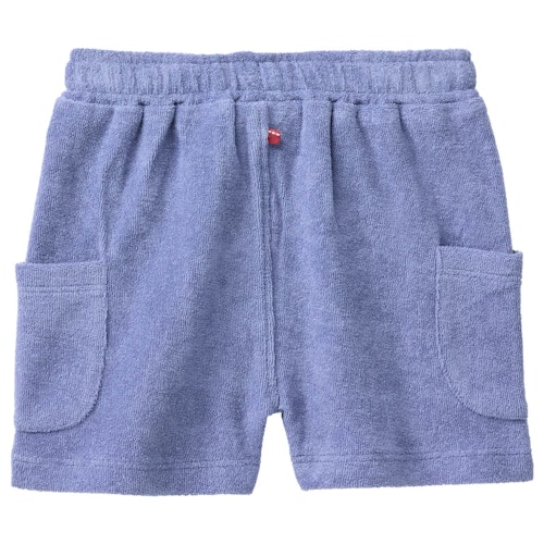 Hochwertige Bermuda Sweat Shorts blau gestreift
