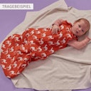 Vorschaubild Leichter Musselin Baby Schlafsack Kamel