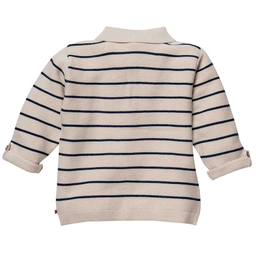 Edler Kragen Strickpullover