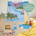 Vorschaubild Spieltuch Bio-Baumwolle Piraten 100 x 100 cm