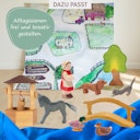 Vorschaubild Heidi Holzfigur 10 cm