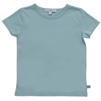 Türkises Shirt kurzarm uni Basic