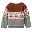 Vorschaubild Pullover People Wear Organic Strick langarm Motiv