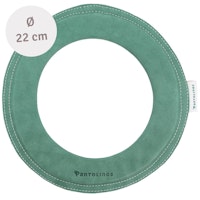 Grosser super weicher Wurfring LOOP Frisbee distel-grün