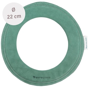 Grosser super weicher Wurfring LOOP Frisbee distel-grün