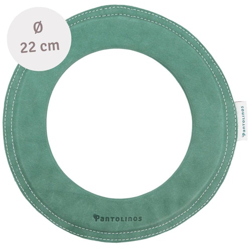 Grosser super weicher Wurfring LOOP Frisbee distel-grün