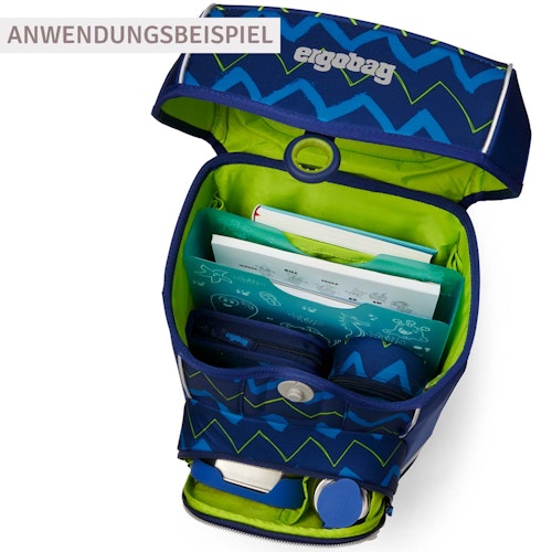 Schulranzen WIDE erweiterbar 21-23,5 l CinBärella 5tlg