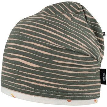Leichte Beanie Traktor creme
