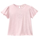 Vorschaubild Luftiges T-Shirt Rüschenärmel flieder