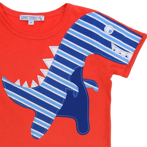 Hai Shirt kurzarm gestickt