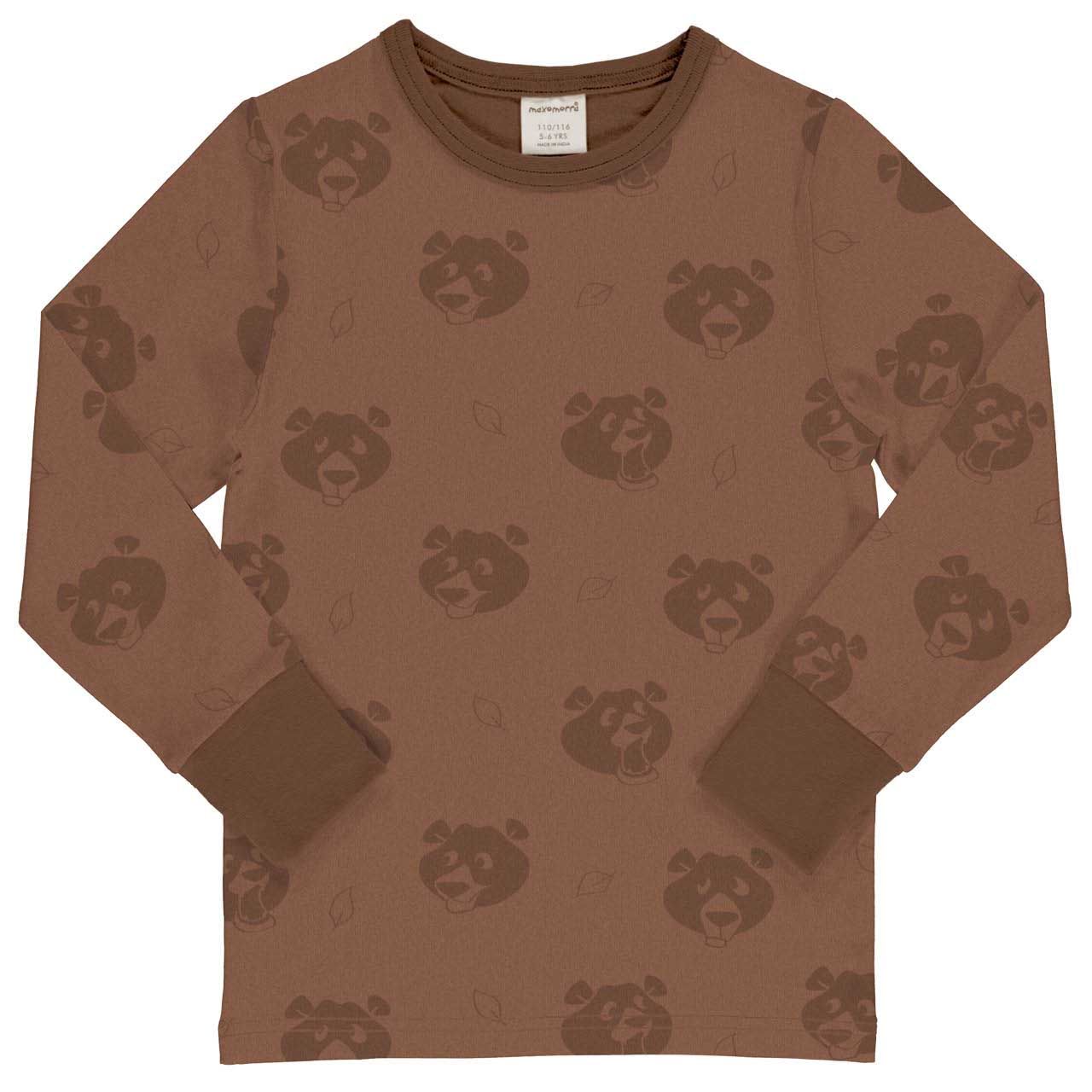 Langarmshirt Maxomorra Interlock/Jersey Motiv