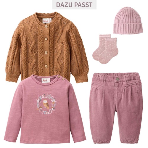 Süßes Langarmshirt Frühlingsprint