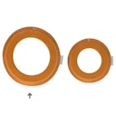 Vorschaubild Kleiner super weicher Wurfring LOOP Frisbee ungefärbt