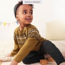 Vorschaubild Strickpullover Norweger-Muster