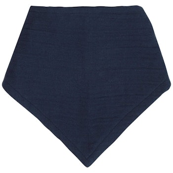 Weiches Musselin Dreiecktuch navy