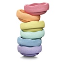 Vorschaubild Stapelstein® Mini pastell 6 kleine Elemente