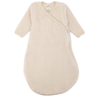 Babyschlafsack Wollplüsch langarm wickeln