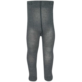 Wolle- Baumwolle Mix Strumpfhose graphit melange