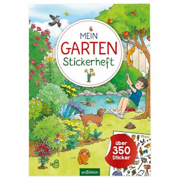 Stickerheft Garten – Ab 4 Jahren