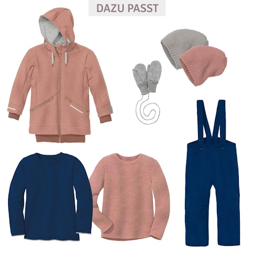 Kinder Strick-Beanie Schurwolle