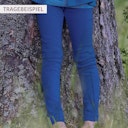 Vorschaubild Leichte Feinripp Leggings 100% Bio Baumwolle