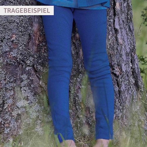 Leichte Feinripp Leggings 100% Bio Baumwolle