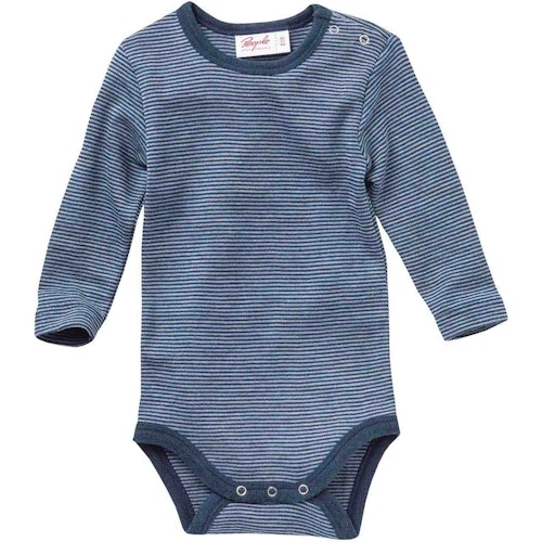 Wolle Seide Body langarm