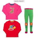 Vorschaubild Baby Strumpfhose Blumen-Muster