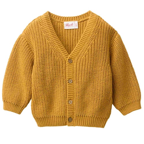 Cardigan Grobstrick Knopfleiste