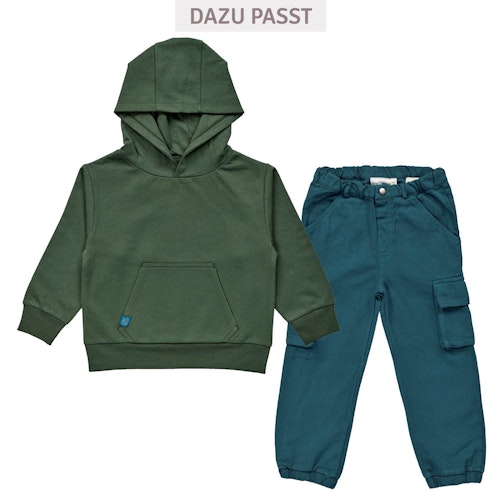 Gefütterte Cargo Twillhose