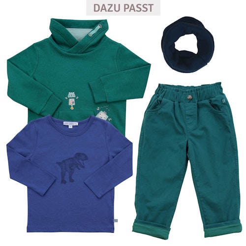 Langarmshirt mit Stickerei Jungen