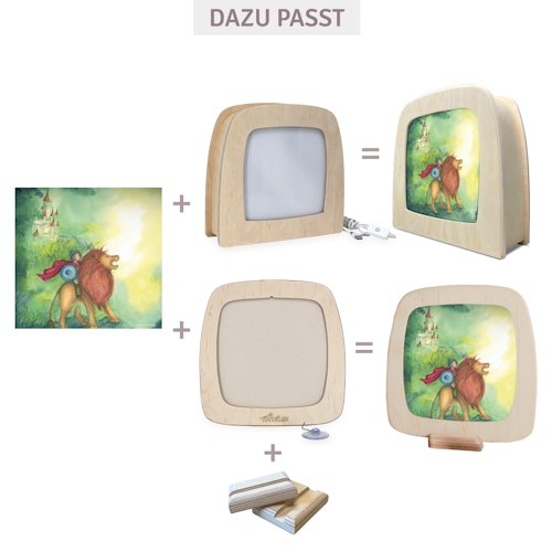 Silhouette Anne Illustraties - tapferer Ritter