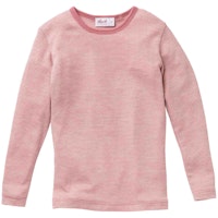 Langarmshirt Wolle Seide