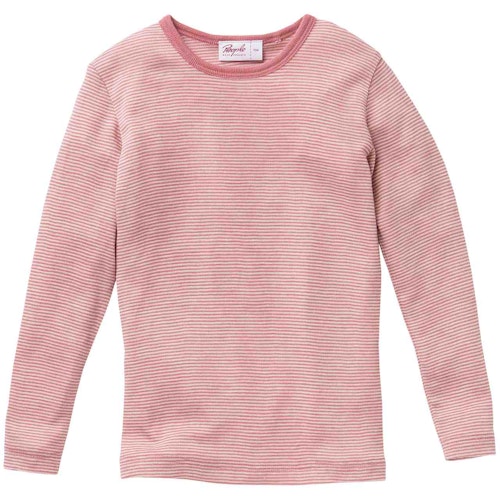 Langarmshirt Wolle Seide
