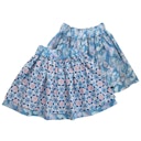 Vorschaubild Popeline Wenderock Orchideen- Kakteendruck