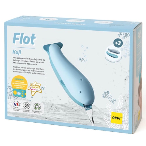 Kuji der Wal Sinnesbürste Badespielzeug