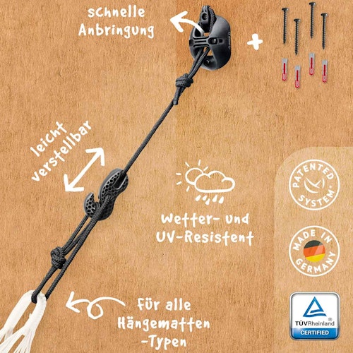 2er Set Universal Rope für alles und überall flexibel