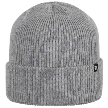 Onesize Kinder Erwachsenen Beanie Merino-Kaschmir grau