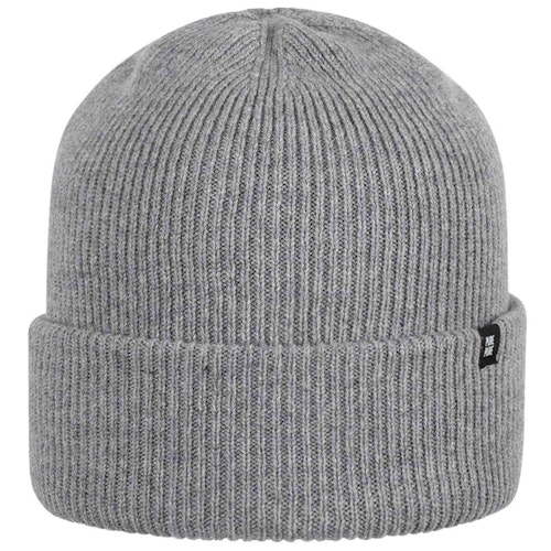 Onesize Kinder Erwachsenen Beanie Merino-Kaschmir grau