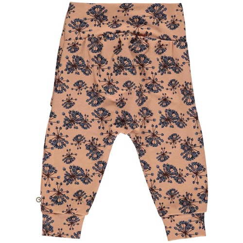 Edle Krabbelhose Schleife Blumen