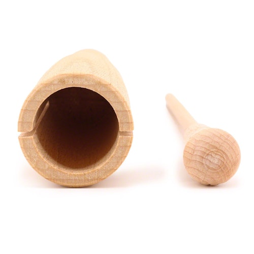 Holz Guiro - Ratschgurke für Kinder