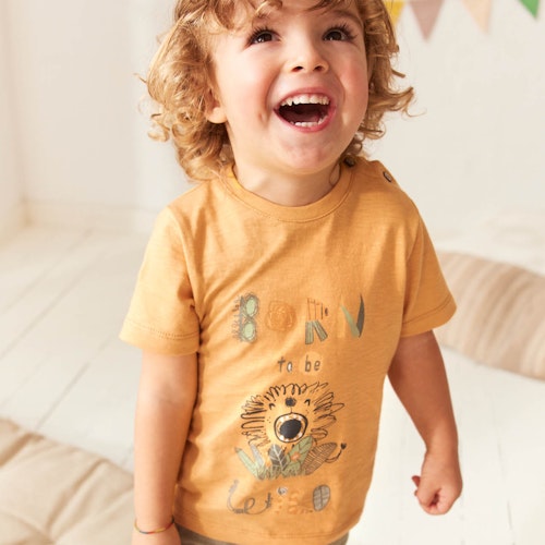 Leichtes T-Shirt Affe