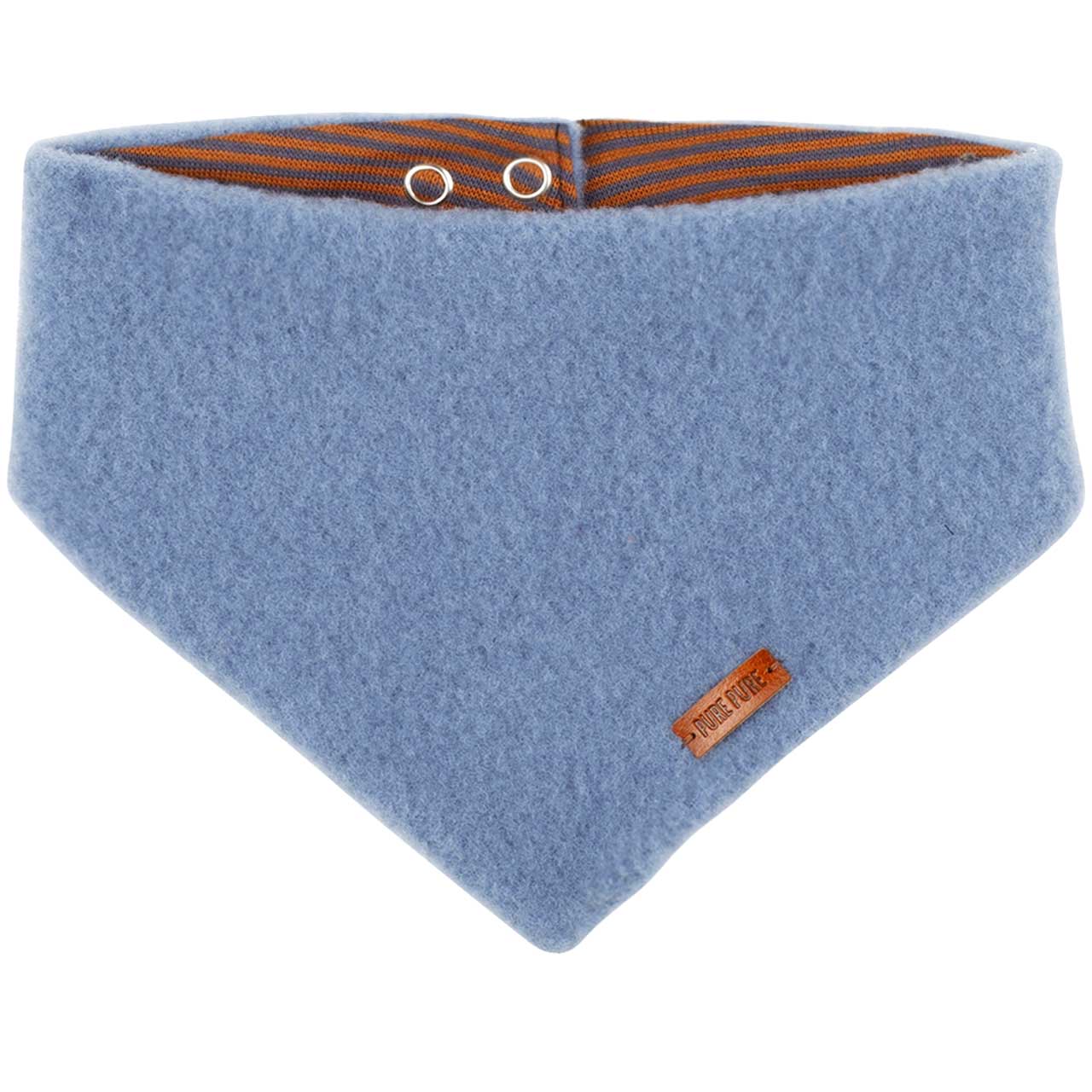 Dickes Wolle Halstuch mit Druckknopf