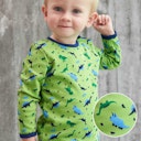 Vorschaubild Dehnbares Langarmshirt Schildkröten